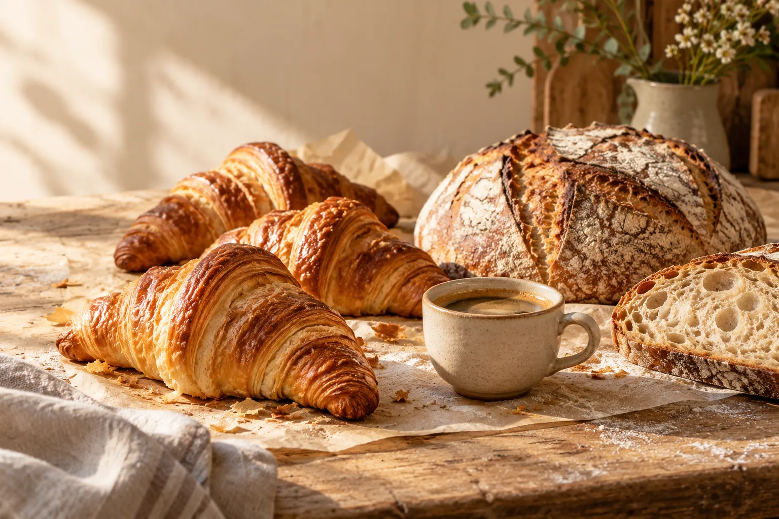 Original AI concept image: crumb neighbourhood bakery